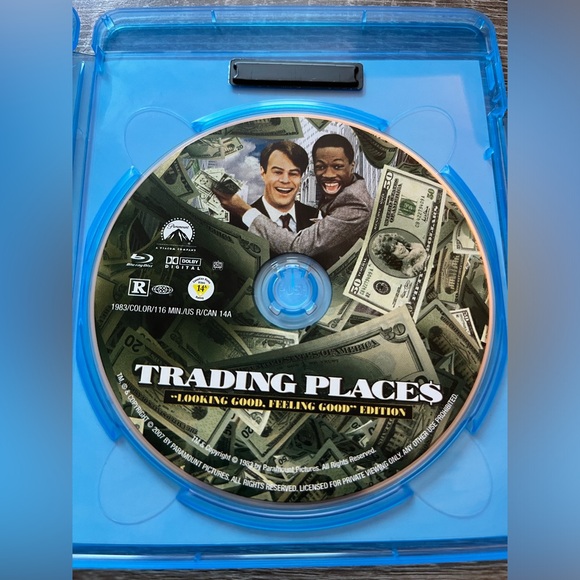 📀 3/$15 or 4/$20 📀 Trading Places Bluray - Picture 3 of 3